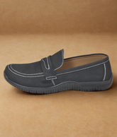New Black Men Shoes in Suede Leather by Harpers OL-1587 - Harpers